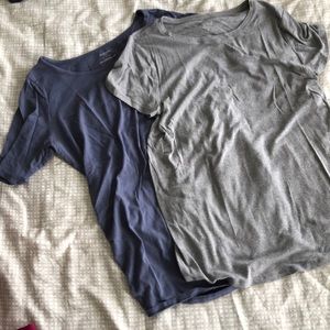 Two maternity t shirts